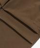 CARGOBROS Warm Fleece Tapered Cargo Pants (Brown)
