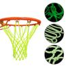 Nachtlicht Basketballnetz Ersatz Nylon Leuchtender Basketballkorb Ringe Netz Standardgröße Leuchtendes Basketballnetz