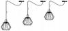 Hanging Lamp, Ceiling Chandelier, Wire Shade, Led