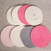 1/3pcs Handmade Braided Drink Coaster Woven Placemats Heat-Resistant Mat