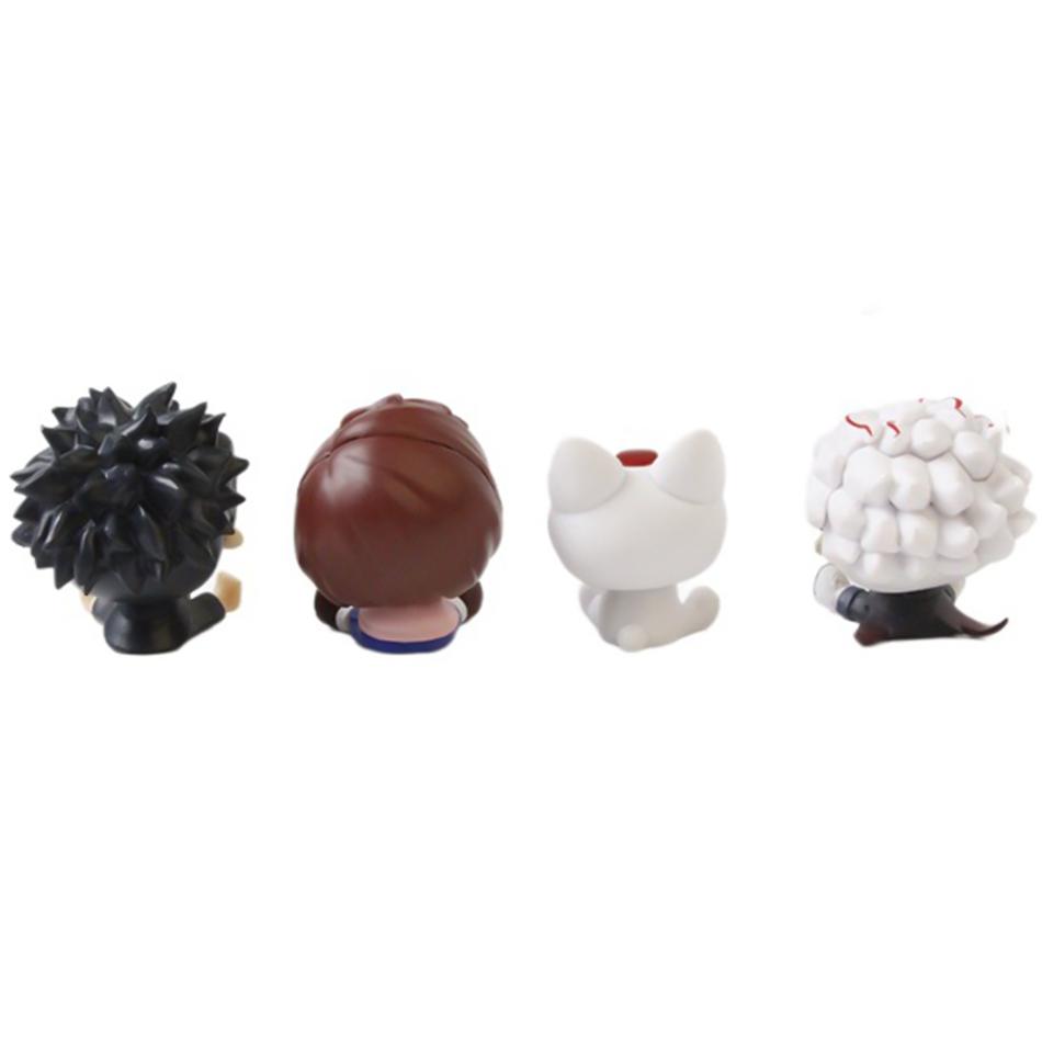 4Pcs Anime Highway Granny Ayase Momo Okarun Cute Edition Action Model Statue Car Decoration Doll Toy Fans Gifts Q Figure Poseable Articulated Scale