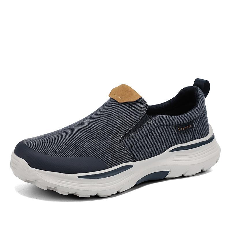 Lazy shoes large size casual men's shoes light foot cloth shoes outdoor one-pedal driving sneakers casual