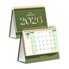 Nützlicher 2026 Desktop-Papierkalender Multifunktionaler Heimdekor Planer Zeitplaner Jahresnotizbuch Agenda Organizer