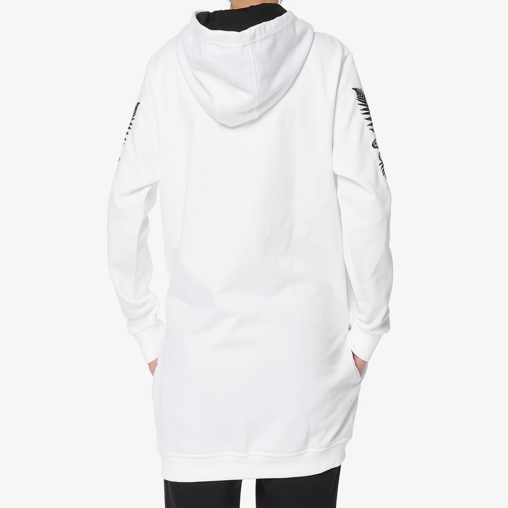 adidas Neo OS Embroidered Hoodie College Style Pullover Casual Long Sleeve Sweatshirt Women Hoodies White DM4291
