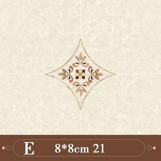 21pcs Removable Floor Sticker Tile Diagonal PVC Ceramic Stickers Living Room Bathroom Sticker Self Adhesive Home Decoration