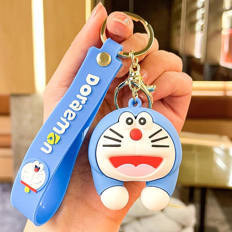 Refillable Sanrio Luminous Glitter Bubble Bead Keychain Pendant - Trendy Women's Bag Charm