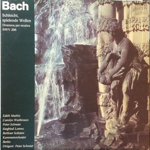 

LP Record JOHANN SEBASTIAN BACH - EDITH MATHI - Schleicht, Spielende Wellen / Dramm 827829 ETERNA 1985 Germany Classical Used
