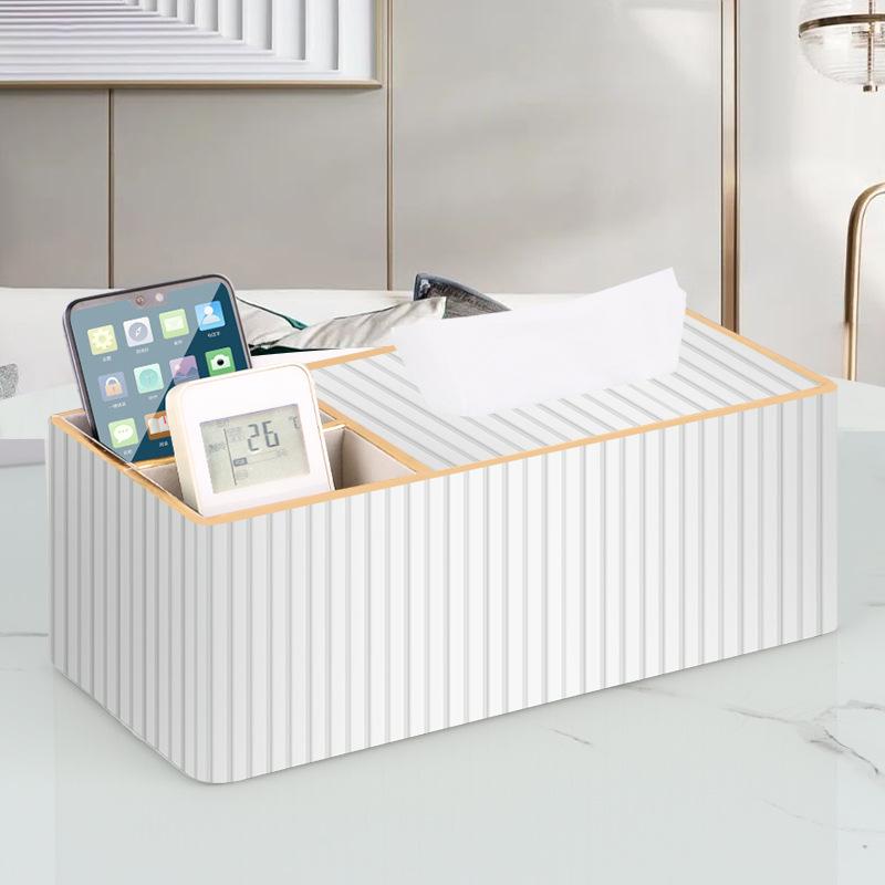 Luxusní Moderní Krabička na Kapesníky - Elegantní Design pro Domácí Dekor