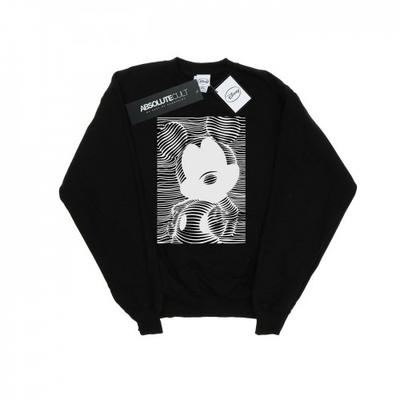 Herren Mickey Mouse Linien Sweatshirt