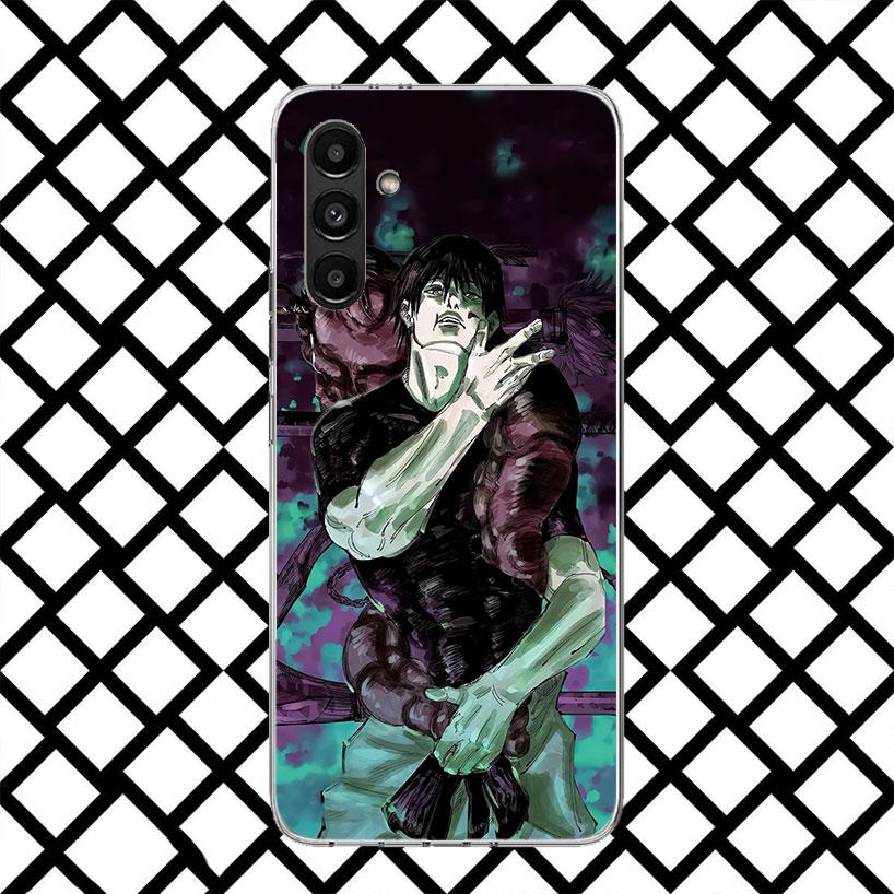 Kaisen J-Jujutsu Fushiguro Toji Phone Case for Samsung Galaxy A17 A37 A57 A16 A26 A36 A56 A15 A25 A35 A55 A14 A24 A34 A54 A13 A2