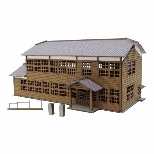 Sankei 1/220 Miniature Art Petit Elementary School Paper Craft