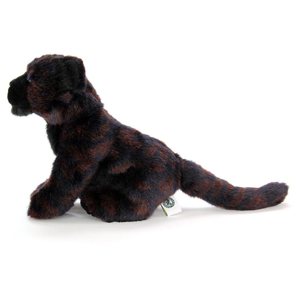 Carolata Black Panther Plush Toy Animal Realistic Animal Toy Doll Gift Present Birthday Christmas Present (Baby/Real Family/Soft Touch) (Twice Tested)