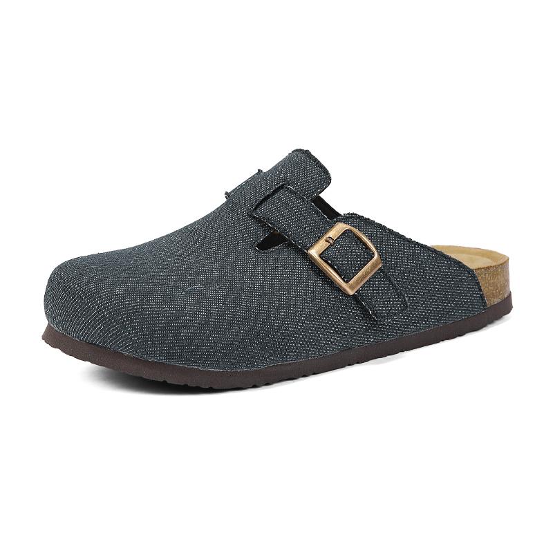 Men Women Wide Toe Slippers Cork Sandals Backless Clogs Comfort Footbed Slip-on Mules Indoor Outdoor Fashion Dropshipping