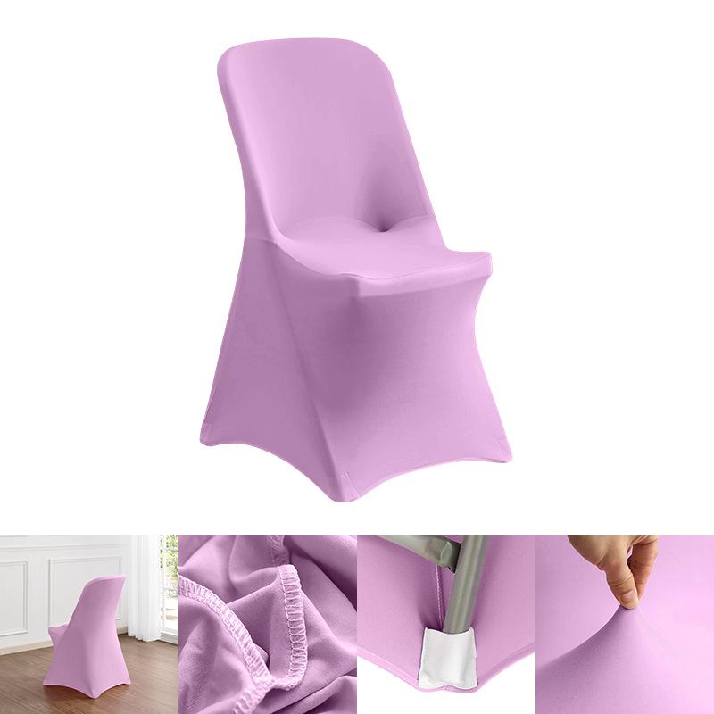 Nordische dehnbare rutschfeste einfarbige Stuhlhusse für Büro, Besprechung, Hochzeit, Bankett und Esszimmer.