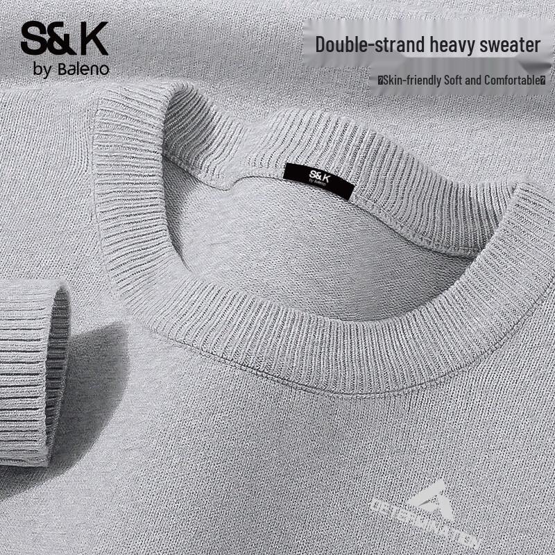 Pull col rond Baleno Série S&K pour homme