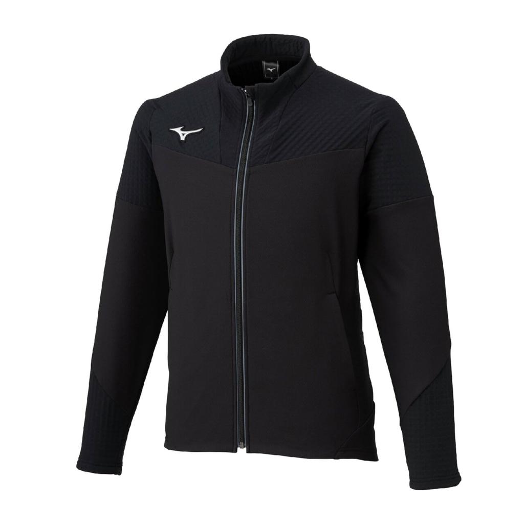 Mizuno Tech Shield Hybrid Training Windproof and 32MCC530 Jacket, Stretch, Black,