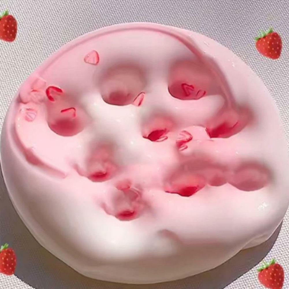 Cute Squishy Fidget Toy Slow Rebound Decompression Toy Anti-Stress Slow Rising Fruit Soft Stress Relief Squeeze Toy