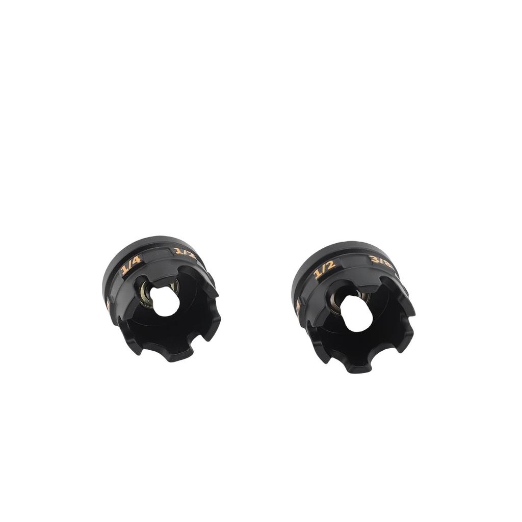 2 Pcs Nut Removal Drill Attachment 1 4in Hex Shank Nut Driver Extractor for 1 4in 3 8in 1 2in Threaded Rods
