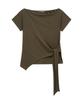 MIDNIGHT MOVE Tie Ey T (Brown)
