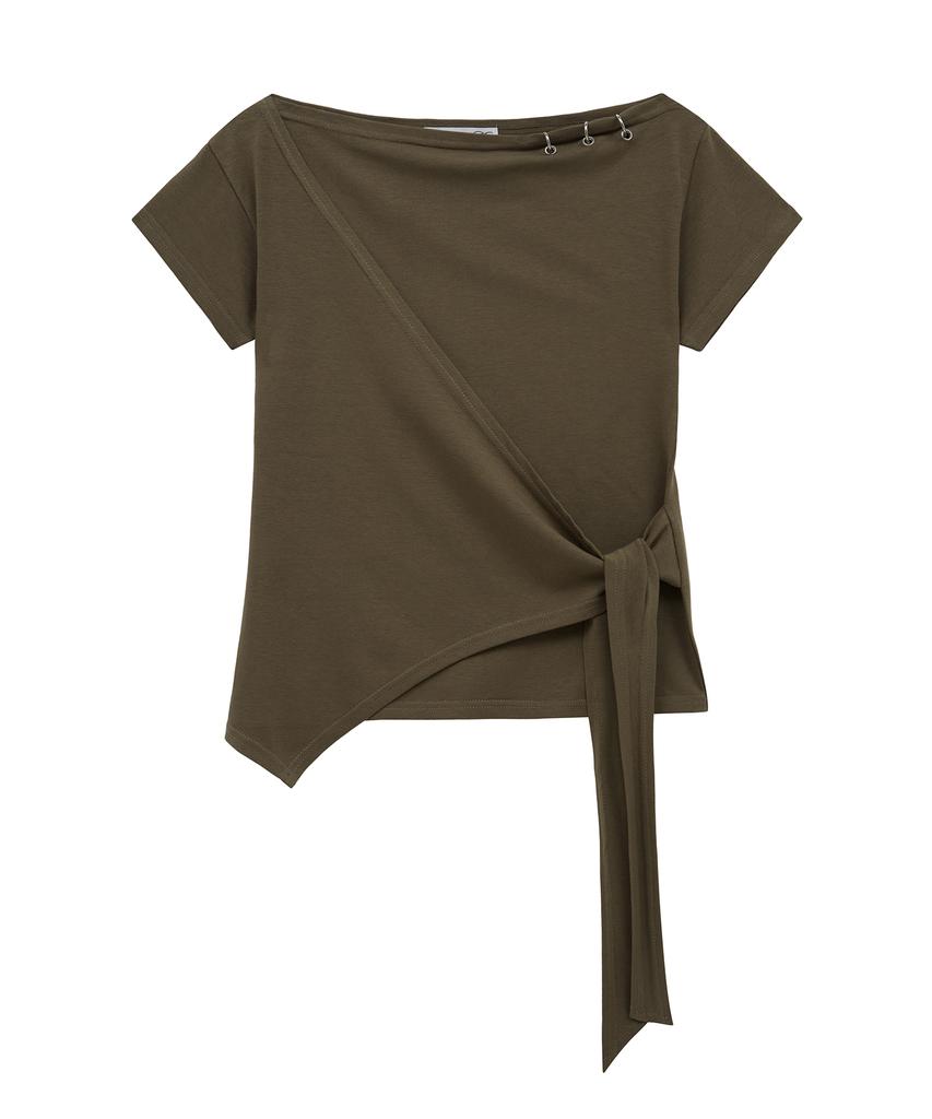 MIDNIGHT MOVE Tie Ey T (Brown)