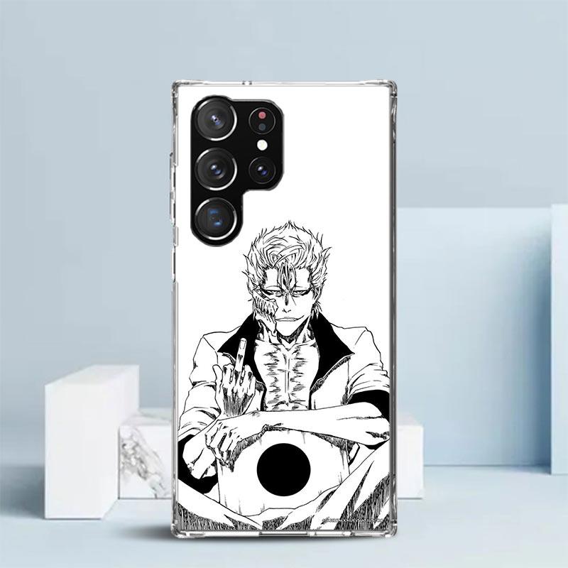 

Bleach Grimmjow Phone Case For Samsung Galaxy S24 S25 Edge S26 Ultra S22 S23 Plus S21 + S20 FE Soft TPU Back Cover Galaxy S22 S2 Samsung S26 Plus