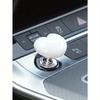 1pc Heart Shaped Car One Key Start Button, Personalized and Creative Ignition Ring Button Decoration