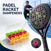 15Pcs Plastic Padel Racket Dampeners Ring Shape Racket Shock Absorbers  Tennis