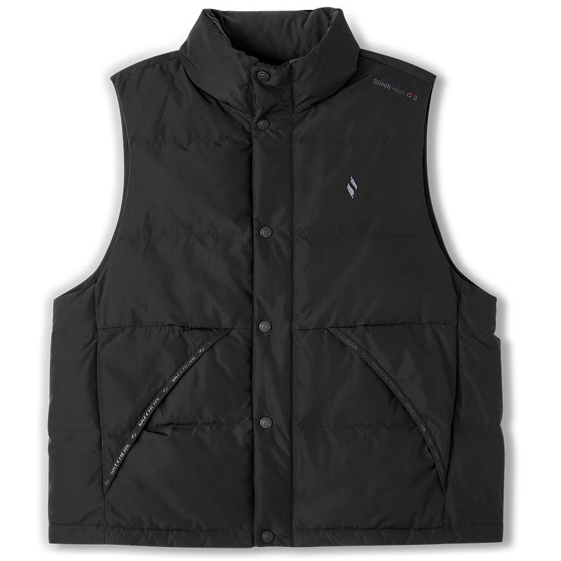 Skechers Women s Autumn/Winter Water-Repellent Down Vest L325W035 XL-2XL