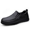 Fashion Handmade Genuine Leather Mens Casual Shoes Antiskid Man Loafers Comfort Walking Shoes All-match Treking Flats Hot Sale Moccasins