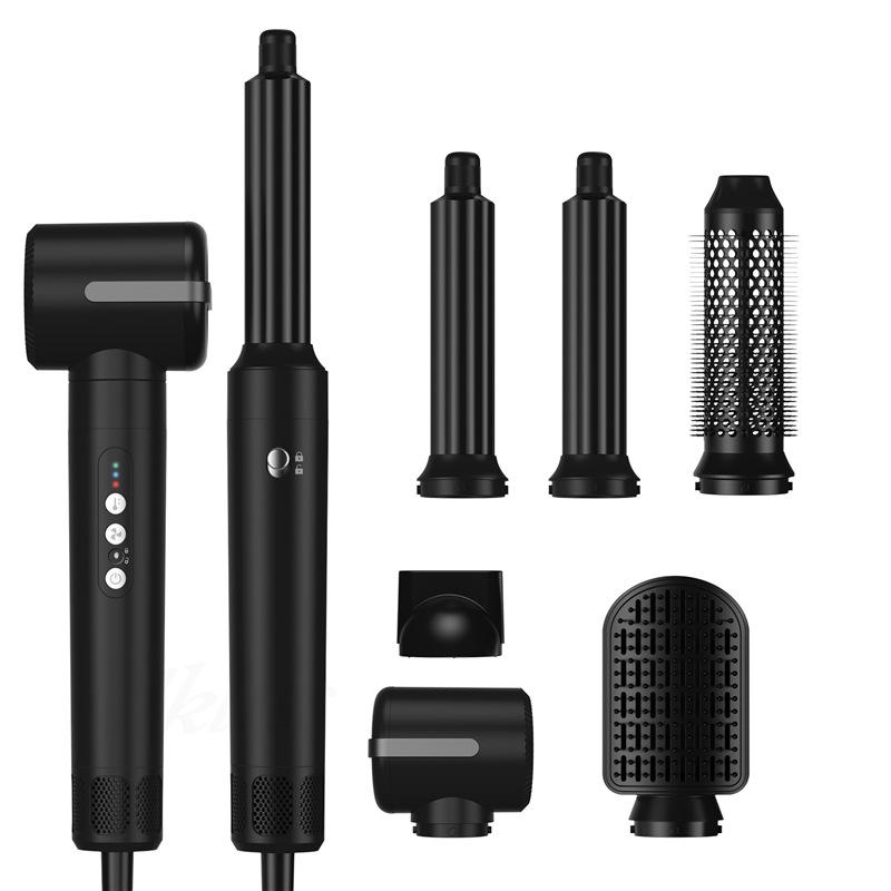 

Seven in One Multifunctional Negative Ion Hair Dryer and Automatic Curling Iron US standard 110V (