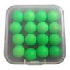 16Pcs Fishing Float Round Fly Fishing Bobber Float Beads Fishing Bobber Fishing Float Bobbers Strikes Indicators Set