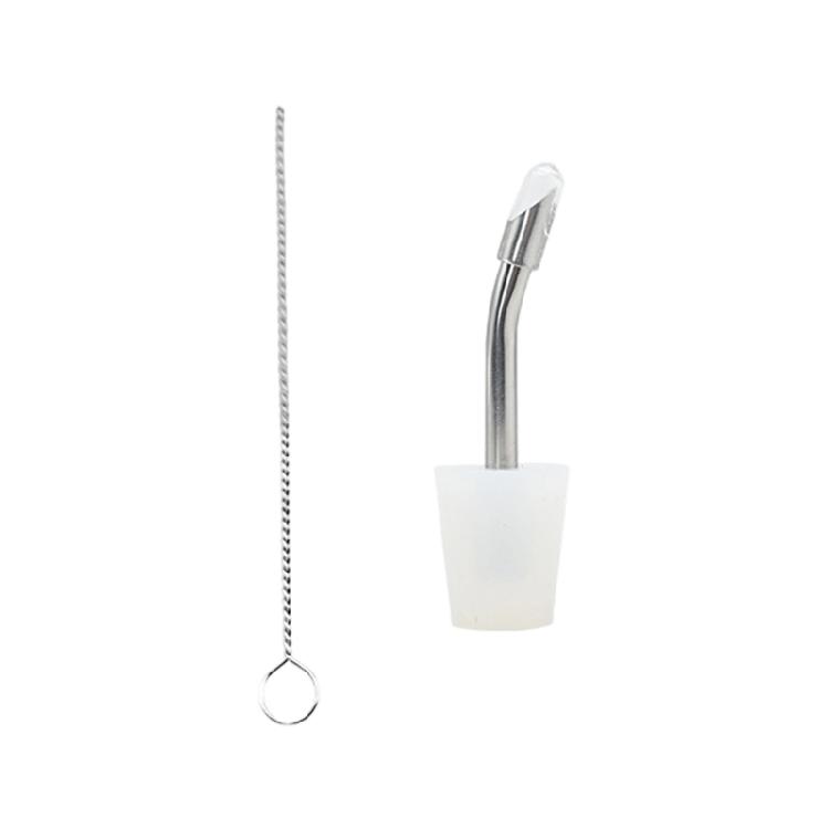 

Leakproof Silicones Spouts and Stainless Steel Extension Tube for Camping Accurate Pouring Comfortable Grip