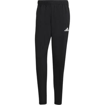Three-Stripe Colorblock Elastic Waist Soccer Pants Men Bottoms Black IB5012