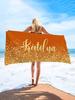 Customized Beach Towel Name Personalized Super Absorbent Bath Towel Lightweight & Compact Pool Towel Summer Seaside Wholesale