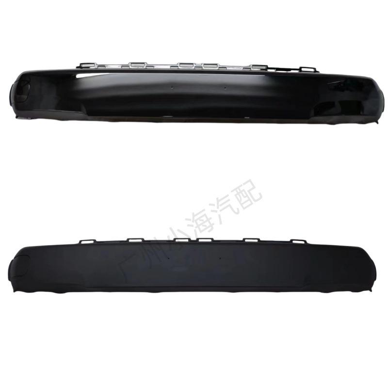 BMW Mini F55/F56/F57 Front Bumper Trim & License Plate Cover - Gloss Black/Matte, 51117337791