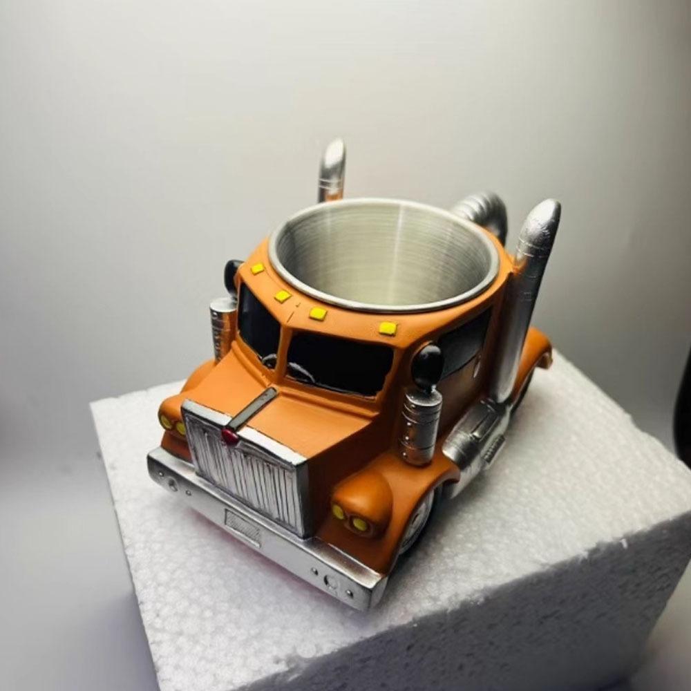 Semi Truck Truck Coffee Mug Durable Semi-Truck Coffee Mugs Decorations Coffee Cup  For Men