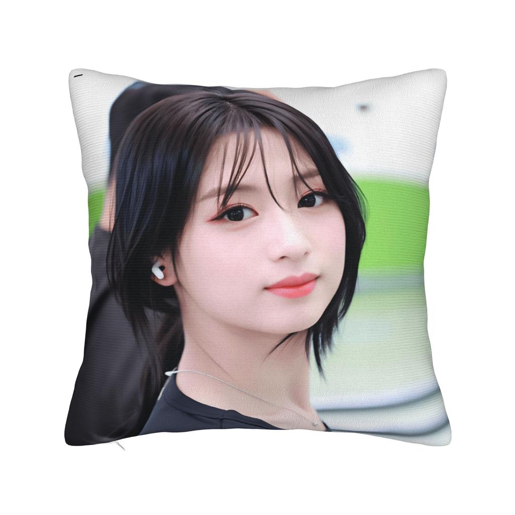 Korean singer A-Ahyeon Pillow Case Soft Pillow Cover For Living Room Bed Chair Funny Pillowcases