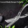 1/2/3 Set Rib Film Remover Ergonomic Handle BBQ Fat Trimmer Poultry Prep Beef Pretreatment Tool Rib Membrane Removal Tool