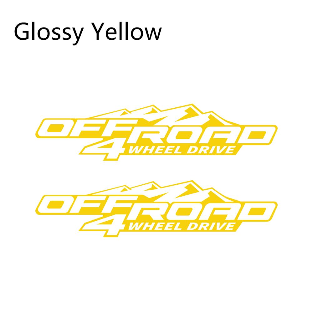 Car Side Sticker Off Road 4X4 For Ford Ranger Raptor Pickup Isuzu Dma Nissan NAVARA Toyota Hilux DIY AutoTuning Accessories