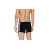 Xyxx Men' Underwear Illuminati Intellisoft Antimicrobial Micro Modal Trunk Pack Of ( & Steel ; ; Blac