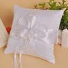 Luxurious Fabric Wedding Rings Pillow With Lace And Pearls Decoration Rings Cushion For Wedding Ceremony Decoration