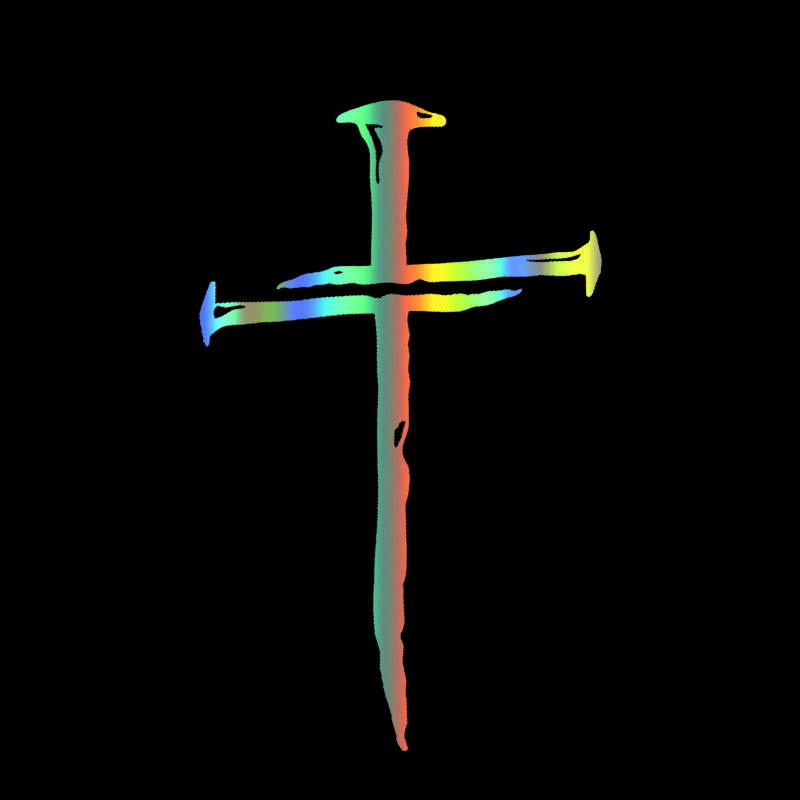 

XDS19#12.5x20 см наклейки с изображением креста-меча, погодоустойчивые виниловые наклейки для окон, бампера, ноутбука, поделок - наклейки на транспортные средства из ПВХ-материала 12.5x20cm