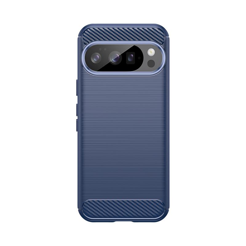 Für Google Pixel 10 Pro Hülle Silikon Kohlefaser Schutz Handyhülle Pixel 10 Pro Hülle Stoßfestes TPU Pixel 10 Pro XL Hülle