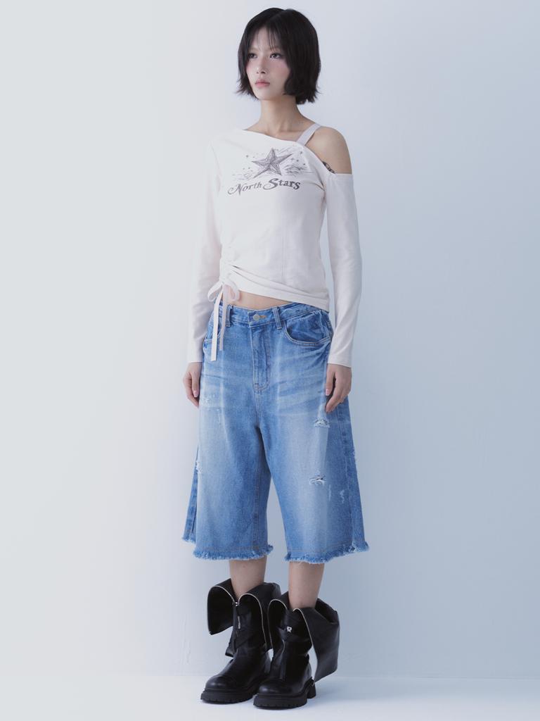 SETSETSET Ban Denim Pants