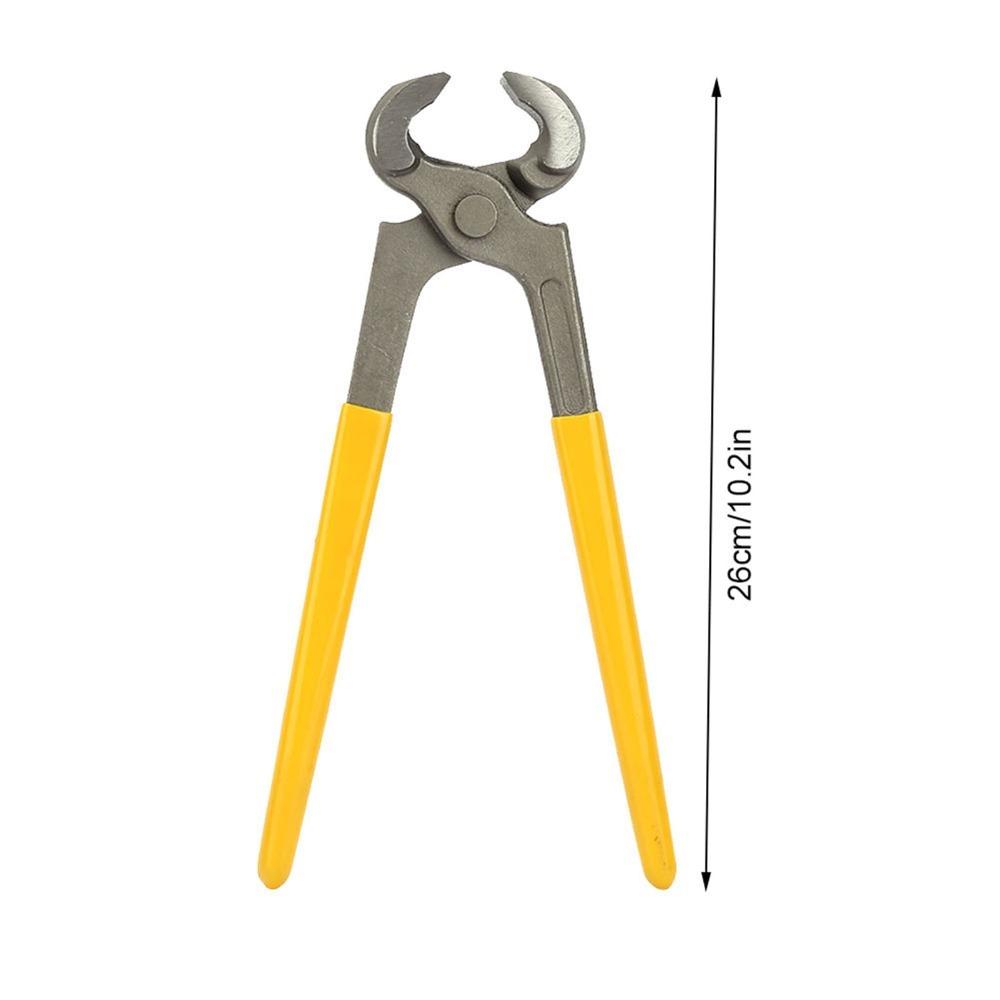 Plastic Grip Fastener Remover Pliers 10in Hoof Nipper Trimmer Nail Extractor  Household