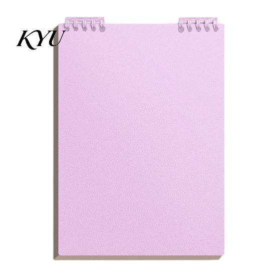 Student Study Supplies Top Bound Spiral Notebook, Premium Anti-bleed Paper Diary Book, White Notepad Portable A5 for Office School And Planning