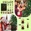 2D Flat Acrylic Ornaments Christmas Tree Pendants Christmas Decoration