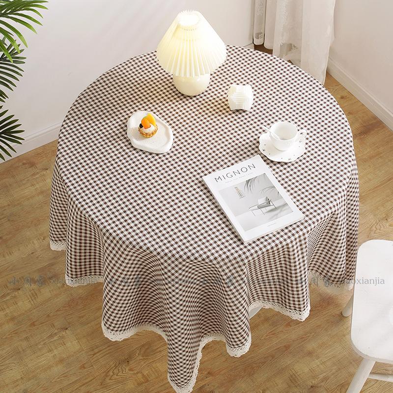 Cute Tablecloth for Round Tables, Fashinon Leaf Pattern Tablecloths, Fnacy Table Cover Cloth Decor for Kitchen Dining