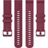 Universal Silicone Strap 18mm, Burgundy
