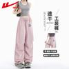 Women's Double Pleat High-Waist Cargo Pants
